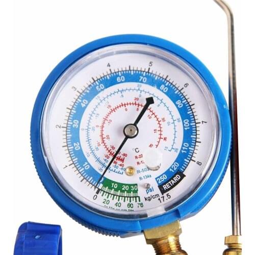 Air Conditioner Tools r134a Air Conditioning Recharge Measuring Hose Gauge r134a Refrigerante Open Valve Charging Pipe AC