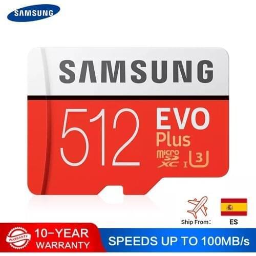 SAMSUNG Memory Card Micro SD Card 256GB 32G 64GB Microsd Micro SD 128GB 512G SDHC SDXC Grade EVO+ C10 UHS TF Flash SD Cards