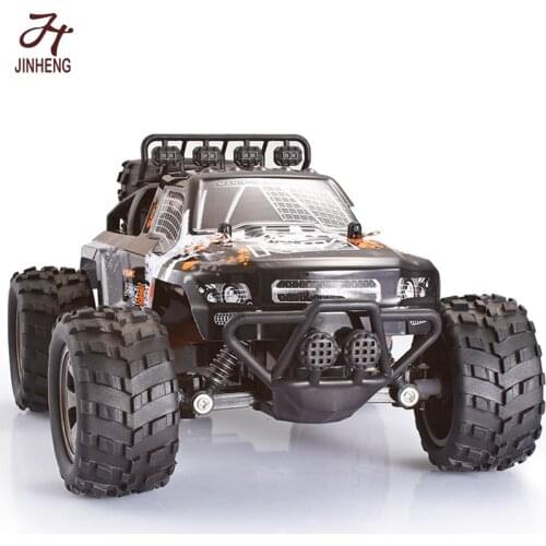 JINHENG 2021 New RC Car 1:18 Remote Control Cars Climbing Drift Radio Controlled 2.4G Boy Electric Truck For Toys Children Buggy