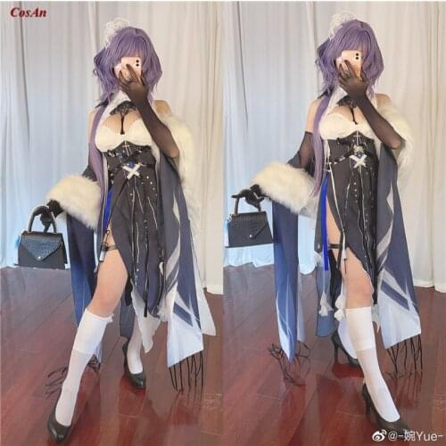 New Game Arknights Whisperain Cosplay Costume Gorgeous Formal Dress Cheongsam Activity Party Role Play Clothing Custom-Make Any