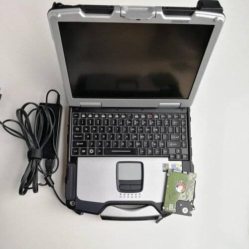 Icom A2 Next 1TB HDD Software V06.2021 Inpa ETK installed well on Used Toughbook CF-30 4G for Auto Diagnosis Tool