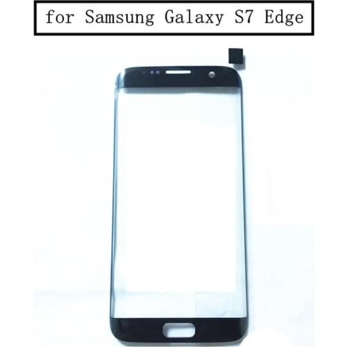 10pcs/lot for Samsung Galaxy S7 Edge G935F G935 Touch Screen Touch Panel Front Glass Cover Front Outer Glass Lens Repair Parts