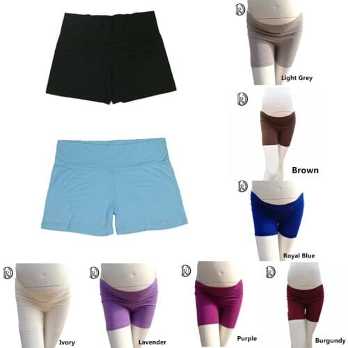 Clearance! Soft Handcraft Stretch Free Size Cotton Maternity Shorts Pregnant Pants for Maternity Photography Accessories