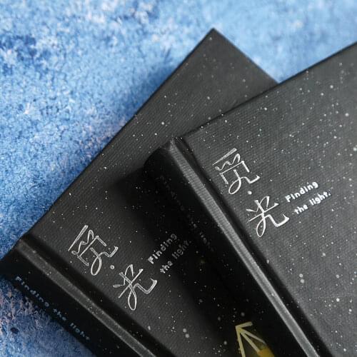 Luminous Diary Girl Creative Hand Ledger Cute Fluorescent Notepad Blank Inner Page Student Book Notebook