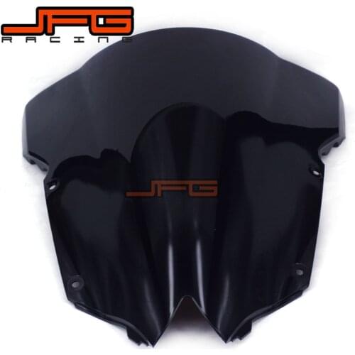 Black Windscreen Windshield For Yamaha YZF R6 YZF-R6 YZFR6 YZF600 YZF 600 2008-2016 08 09 10 11 12 13 14 15 16