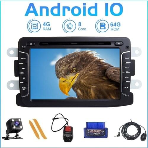 Zltoopai 7" Auto Radio Android 10 For Renault Dacia Duster Logan Sandero Dokker LADA DVD CD Multimedia Player GPS Navigation New
