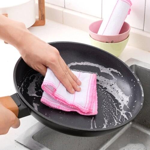 1 pcs Kitchen Dishcloth Tablecloth Dishcloth Cotton Yarn Dishcloth Small Square Cloth Single Piece
