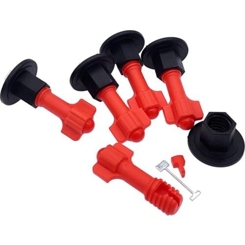 25Pcs/bag Tile Leveling red new System Kittile Leveling Tile Spacer Carrelage Leveler Locator Spacers Plier Replaceable needle