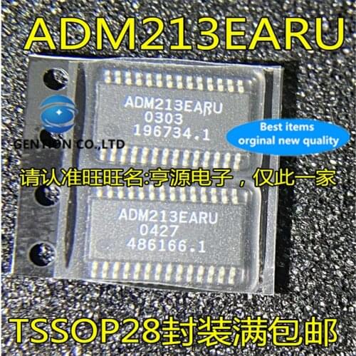 5Pcs ADM213 ADM213EARU ADM213EARUZ TSSOP28 in stock 100% new and original