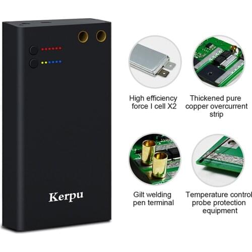 7500mAh 6 Gears For 18650 Battery Holder Cold Machine Tools Portable Mini Diy Spot Welder Spot Welding Machine Nickel Tape Strip