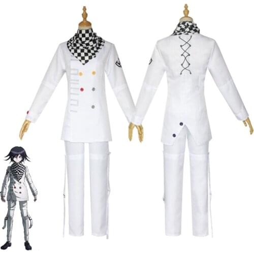 Anime Danganronpa V3 Ouma kokichi Cosplay Costume Japanese Game Outfit School Uniform Halloween Carnival Suits