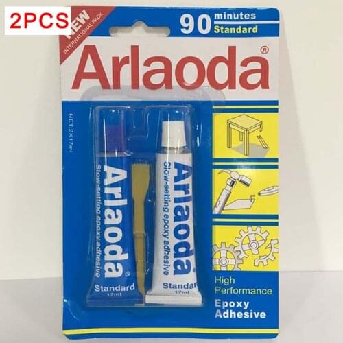 Araldite 2pcs/set 5/90 Minutes Stationery AB Glue Metal Adhesive Waterproof Ceramics Glues AB Epoxy Liquid
