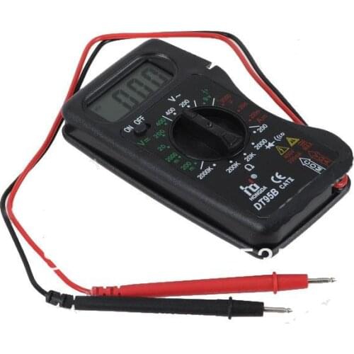 Free shipping LCD Digital Multimeter Meter Test Equipment Voltmeter Ammeter Ohmmeter DT95B