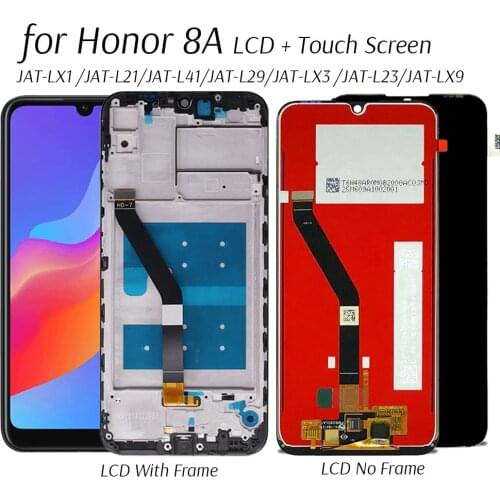 Display For Honor 8A JAT-L29/LX1/LX3 LCD Display Touch Screen Replacement For Honor 8 A Pro/Prime JAT-L41 Lcd Screen Spare Parts