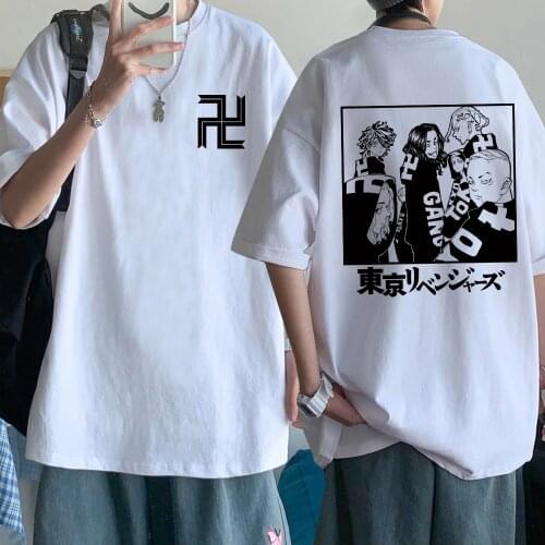 Hot Japanese Anime Tokyo Revengers Printed T Shirt Men Women Tshirt Male