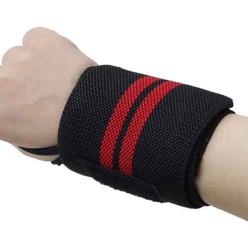 Weight Lifting Training Wraps Wrist Support Gym Fitness Cotton Bandage Strap 2017 Outdoor