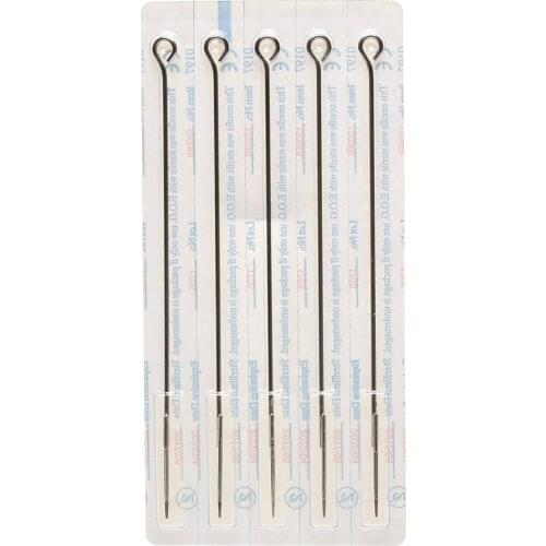 Professional Tattoo Needles 5 Pcs Disposable Round Liner 316 Stainless Steel Permanent High-grade Tattoo Needle Machine Kit