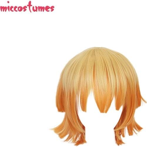 Kimetsu no Yaiba Zenitsu Agatsuma Shallow Short Cosplay Wig