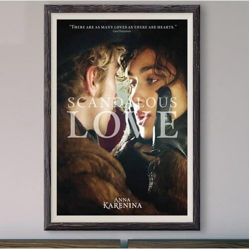 M018 Anna Karenina Scandalous Love(2012) Classic Fashion Movie Custom Silk Poster Home Deco Wall Art Christmas Gift