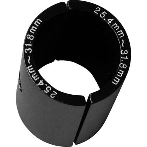 MTB Bike Handlebar Bar Shim Spacer Stem Reducer Size Reducing Bushing Sleeve 25.4mm to 31.8mm Bar Bore Adapter