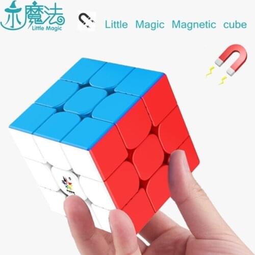 Recommended cube YuXin Litte Magic 3x3x3 Magnetic cube Litte Magic Spee cube Puzlle Profissional cube Toys Educational Toys