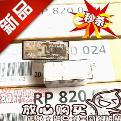 Brand New & Original RP820024 TE/24VDC Second Section II Closed Relay RP821024 Eight Legs