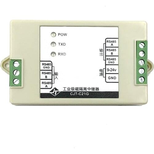 Industrial-Grade Signal Amplifier Magnetic Isolation Anti-Interference Lightning Protection 485 Communication Amplifier