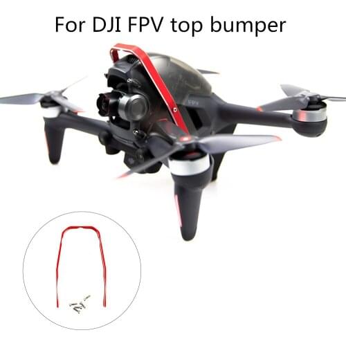 For DJI FPV Combo Drone Bumper Top Protection Bar Protector Aluminum Alloy Protection Ring for DJI FPV Drone Accessories