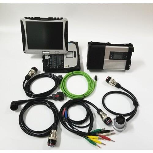 2019 diagnostic tool mb star c5 with laptop cf19 touch + software v2019.09 with vediamo newest version 320gb hdd ready to work
