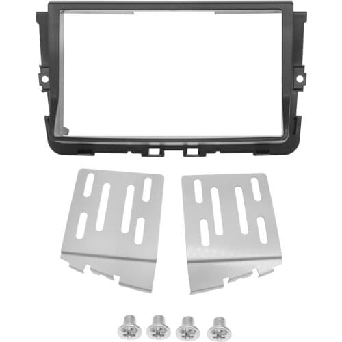 2Din Facia for Renault Trafic for Opel Vivaro for Nissan Primastar 2011-2012 Radio DVD Stereo CD GPS Panel Dash Kit Trim Fascia