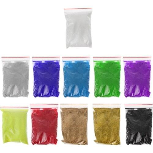 50 Gram DIY Mica Pigment Shiny Glitter Powder Nail Art Makeup Jewelry Craft Tool B85D
