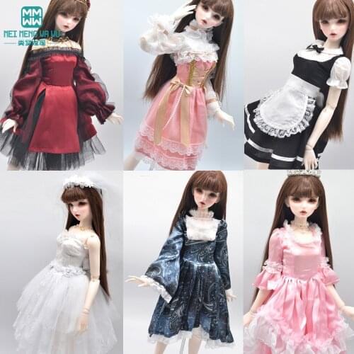 BJD accessories Doll clothe for 58-60cm 1/3 BJD DD SD Spherical joint doll doll Fashion lace uniform dress