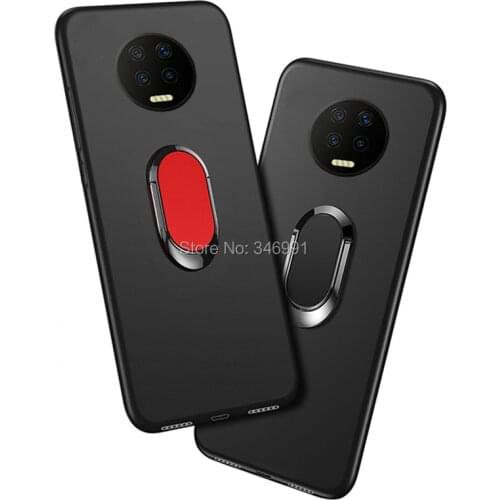 Infinix Note 7 6GB 128GB Case luxury 6.95 inch Soft Black Silicone Case for Infinix Note 7 Phone Cover