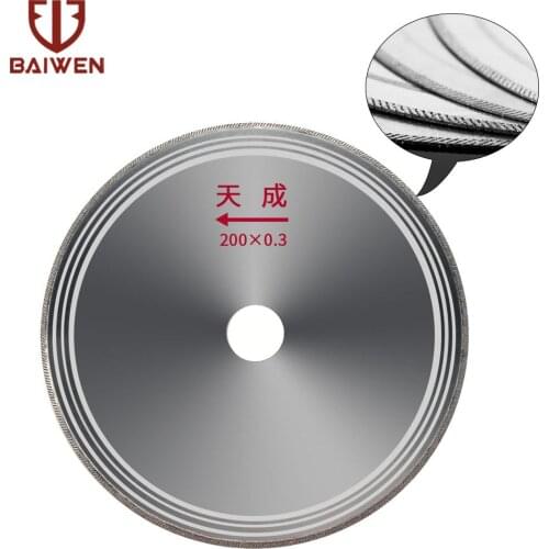 110mm-200mm Ultra-thin Diamond Circular Saw Blade 4/6/7/8 Inch Cutting Disc Cut Jade Wheels For Agate Glass Gems Stone Slits