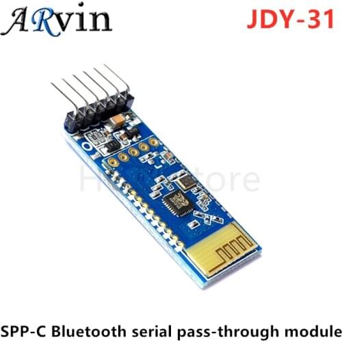 JDY-30 = JDY-31 SPP-C Bluetooth serial pass-through module wireless serial communication from machine Replace HC-05 HC-06