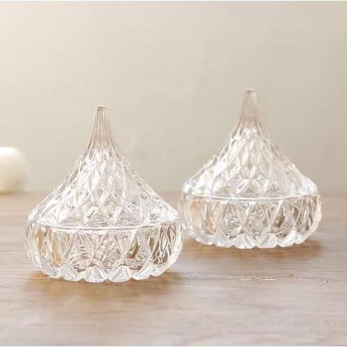 DIY Crystal Drop Glue Candy Cans Silicone Mold Yurts Shaped Resin Mold For Jeweley Pendet Storage Contain Box Table Decoration