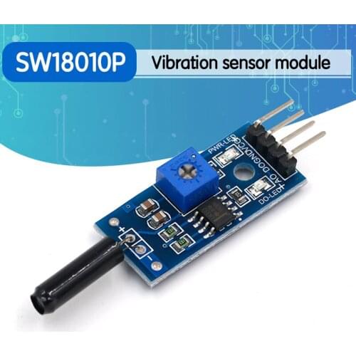 Vibration Sensor Module Normally Opened Type SW18010P Vibration switch alarm sensor module