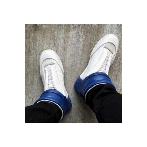 Sestito Luxury Brand Men Shoes Shinny Leather Casual Shoes Mens High Top Silvery Gold Red High Quality Men Flats Casual Shoes