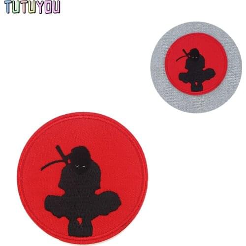PC2276 Red Assassin Cool Figure Pacth Stickers Iron On Patches For Handbag Sew On Patches For T-shirt Jacket Backpack Diy Patch