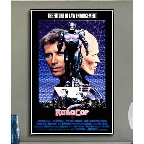 W305 New ROBOCOP Movie Trend Beautiful Fashion Silk Fabric Wall Poster Art Decor Sticker Bright