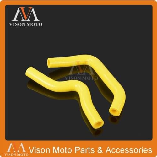 Silicone Radiator Coolant Hose For Suzuki RM 85CC RM85 02 03 04 05 06 07 08 09 10 11 12 MX Enduro Dirt Bike Racing Motorcycle