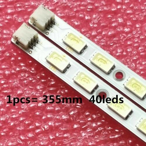 2pcs/lot 355mm LED Backlight strip 40 leds For LE32A30 0090103082 STA315A05 H320EHLBA30 31T00-10a 58.31t15.001