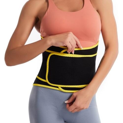 YAGIMI Neoprene Body Shaper Corset Hot Sweat Fat Burn Compression Strap Waist Trainers Belt for Women Slimming Sauna Weight Loss