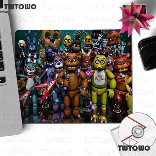 Funny Sfm Fnaf Animatronics Computer Gaming Mousemats Mousepad Smooth Writing Pad Desktops Mate Gaming Mat Desk Pad