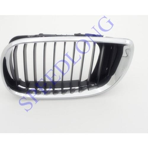 1 PC LH 51137030545 Chrome Front Upper Kidney Grille Grill Insert for BMW 3 Series E46 New Model 2001-2004