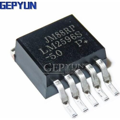 10PCS LM2596S-5.0 LM2596SX-5.0 TO263 TO-263 LM2596 Gepyun
