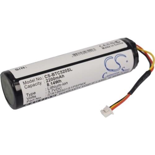 2021 Battery For Blaupunkt 7612201334 Lucca 5.2,Travelpilot Lucca 2200mAh/8.14Wh