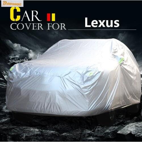 Buildreamen2 New Car Cover Outdoor Sun Shade Rain Snow Scratch Protector Waterproof Cover For Lexus LS LS400 LS430 LS600hl LS460