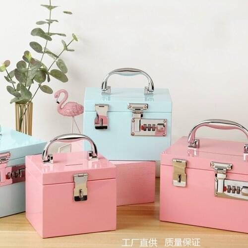 Secret Large Coin Piggy Bank Lock Adult Kids Paper Money Gift Cute Hidden Safe Piggy Bank Saving Spaarpot Home Decoration DG50MB