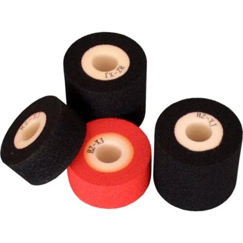 Black Diameter 36mm Height 32mm hot ink printing roller for ink roller coding machine